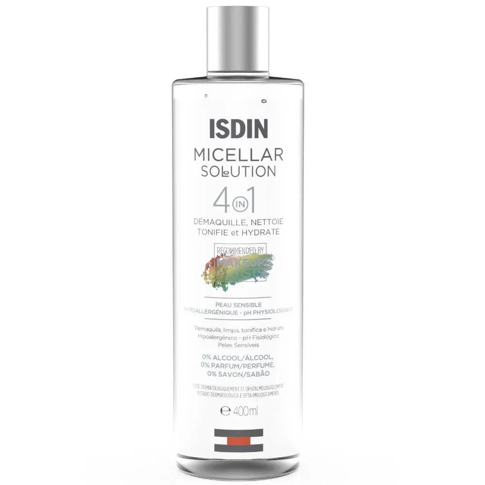 Isdin Micellar Solution 4 in 1 Feuchtigkeitsspendende Gesichtsreinigung