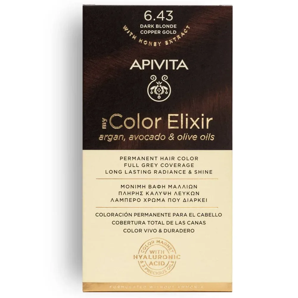 Apivita My Color Elixir 6.43 Blond foncé Kupfer Gold