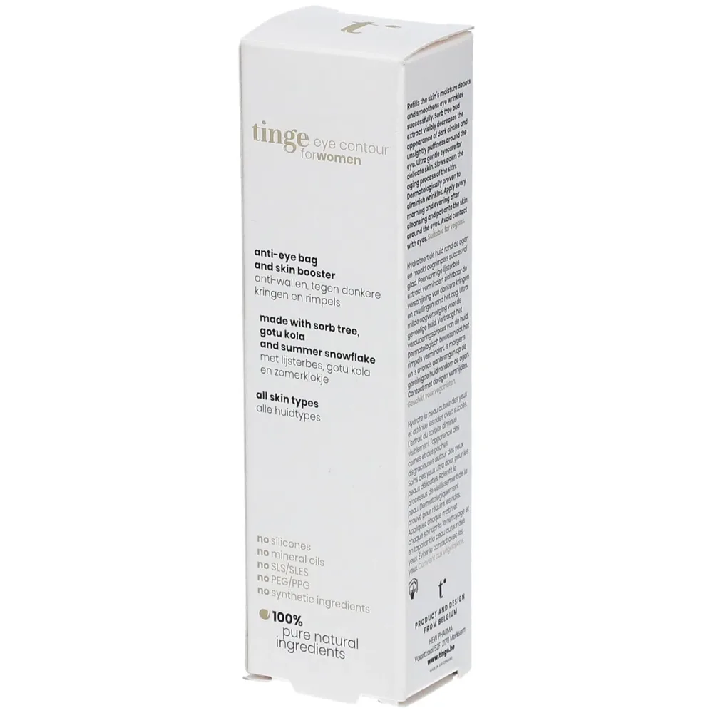 tinge eye contour for women Creme