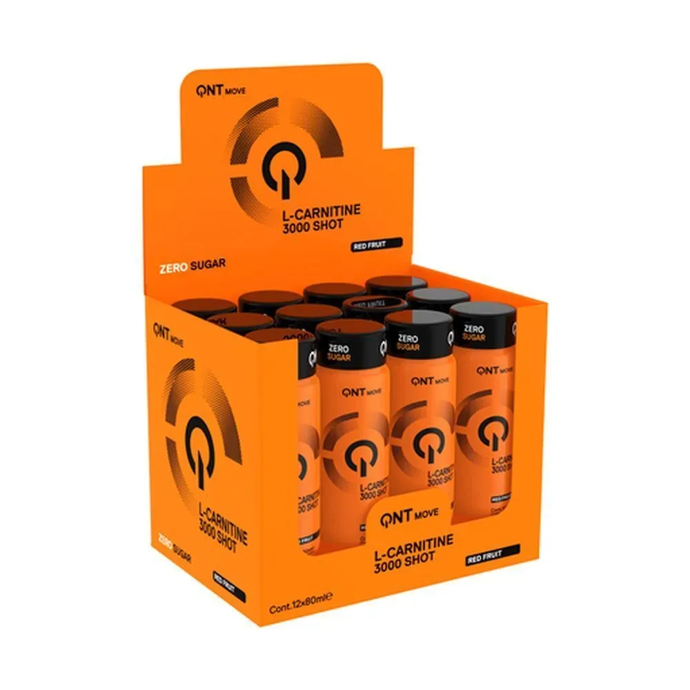 QNT L-Carnitine Shot, 3000mg (12x80ml)