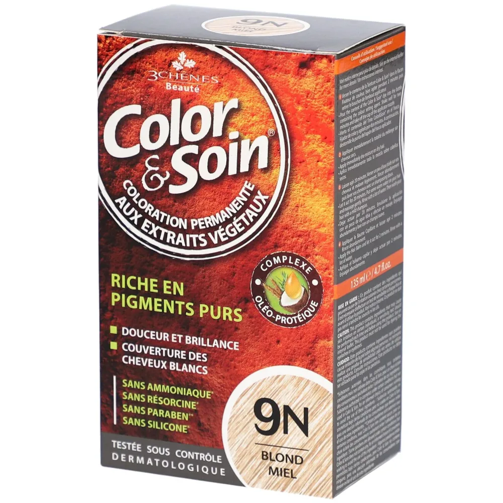 Color & Soin Coloration 9N, Honigblond (135ml)
