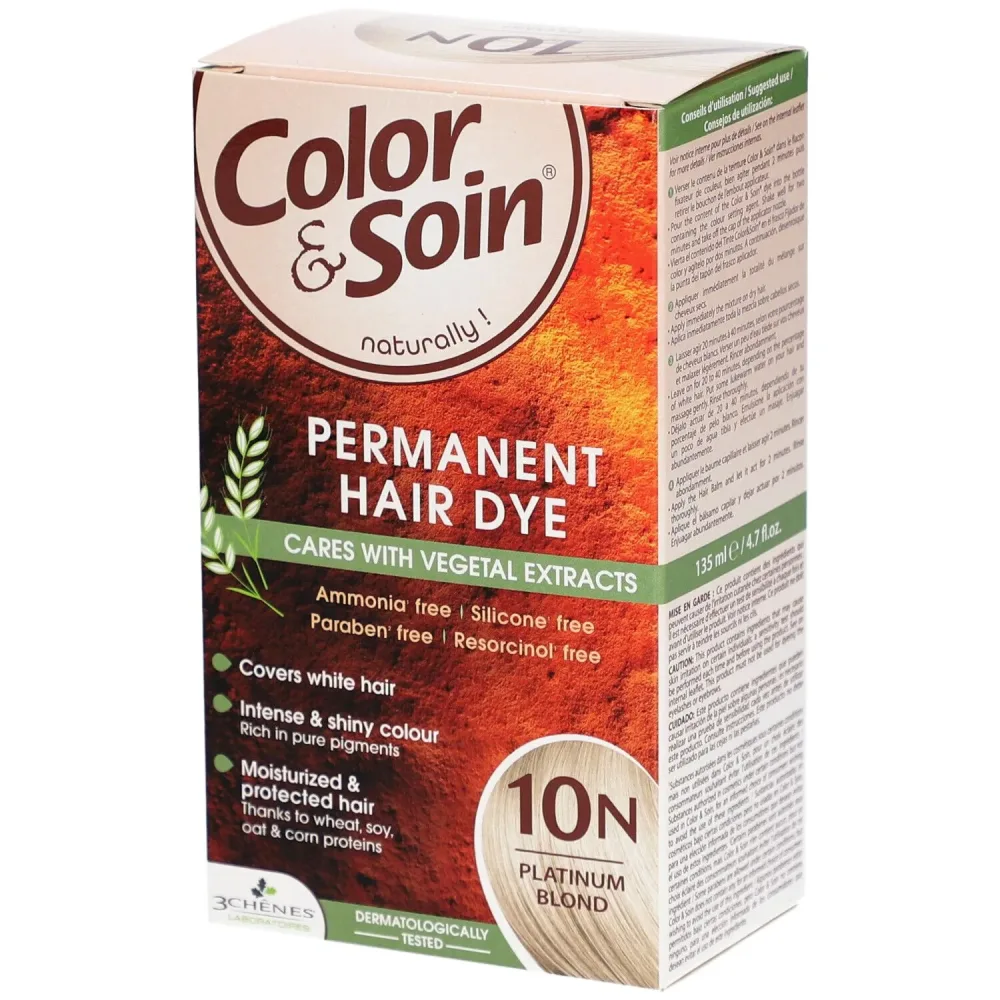 Color & Soin Coloration 10N, Platinblond (135ml)