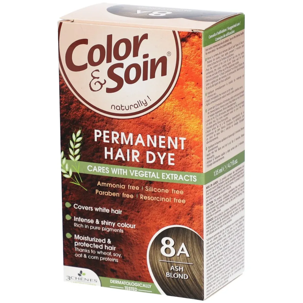 Color & Soin Coloration 8A, Aschblond (135ml)