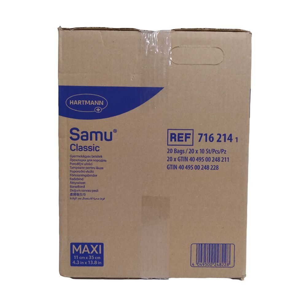 Samu Vorlage Maxi Classic unsteril (20x10 Stk)