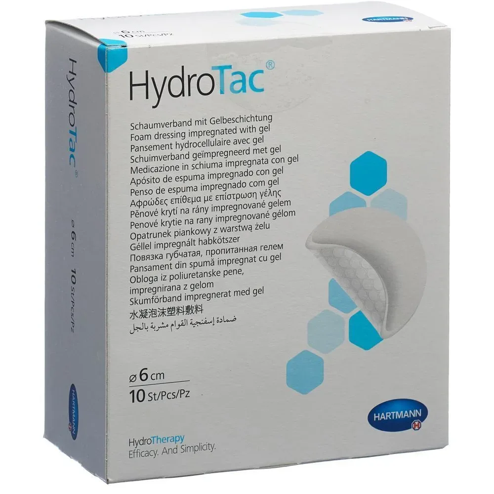 Hydro Tac Durchmesser 6 cm Schaum/Gel 10 Ex