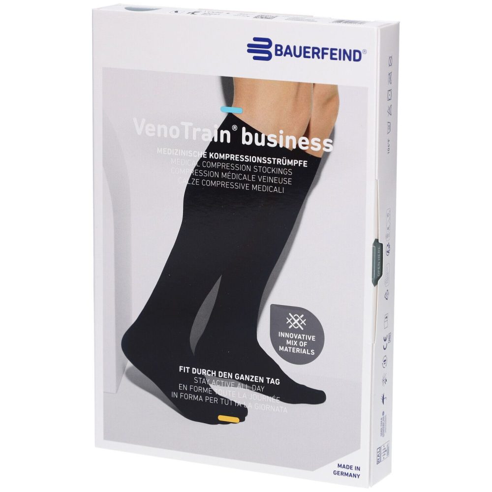VenoTrain business foot l AD KKL2 Grösse L n/s gFs schwarz (1 Paar)