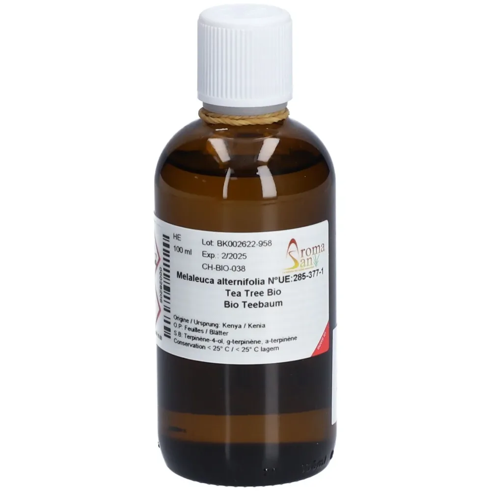AromaSan Teebaum Bio Ätherisches Öl (100ml)