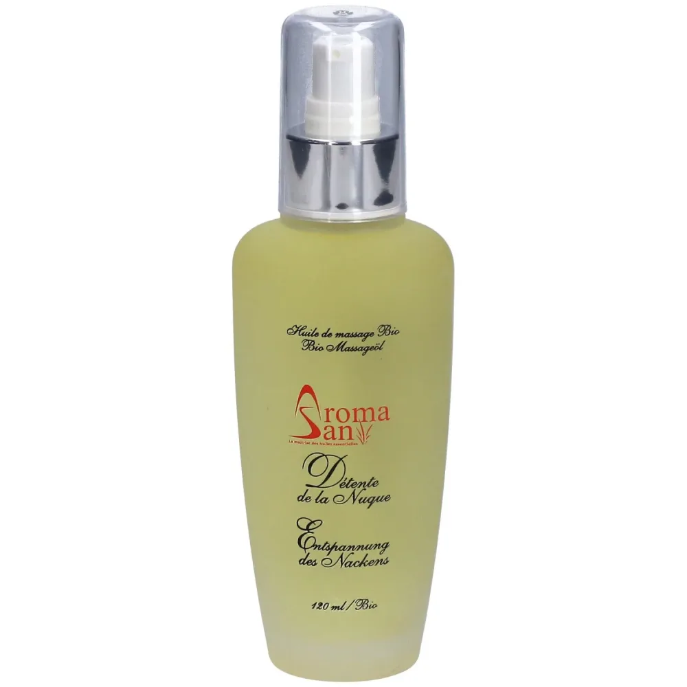 AromaSan Bio Massageöl Entspannung des Nacken (120ml)