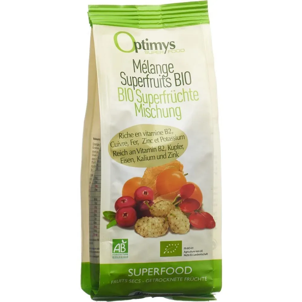 OPTIMYS Mischung aus Superfrüchten Bio (200g)