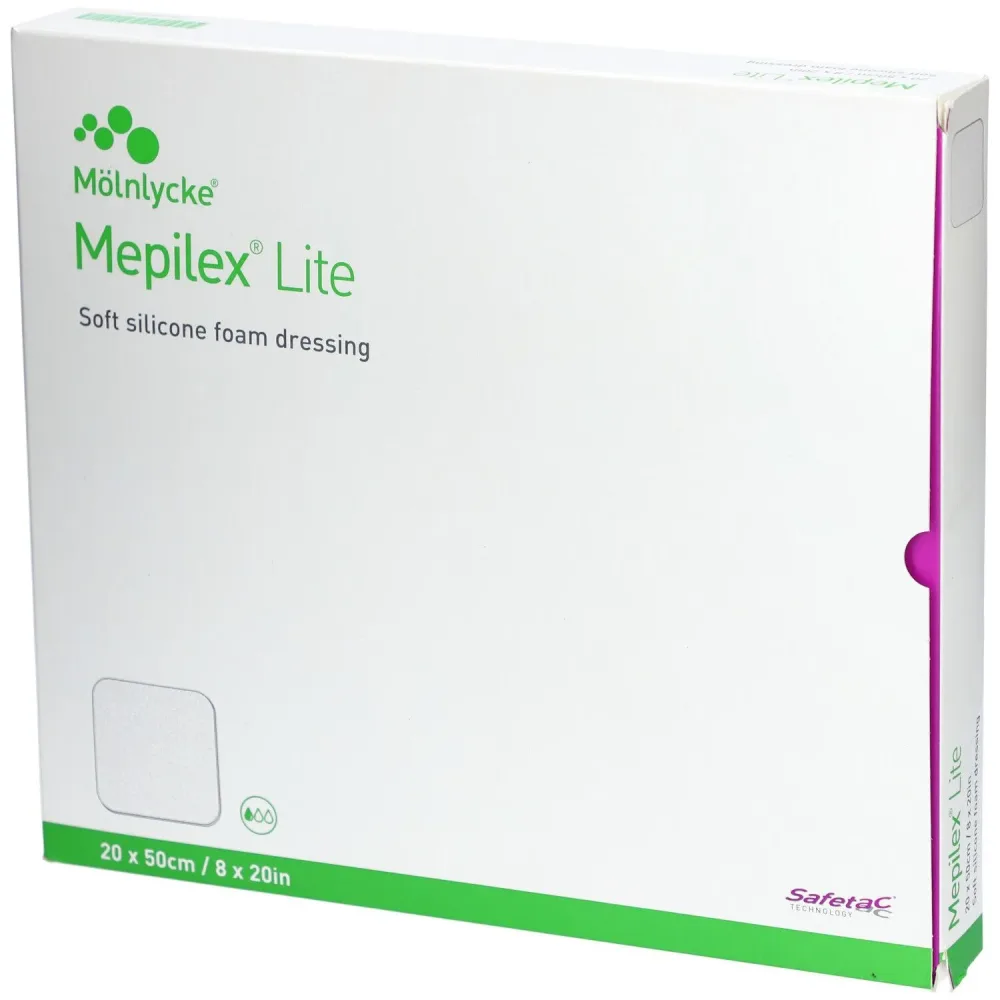 Mepilex Lite Safetac 20x50cm (4 Stk)
