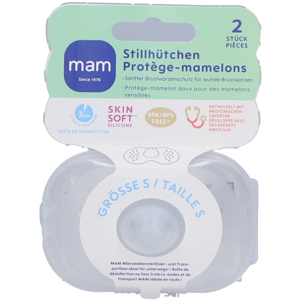 Mam - Brusthütchen Stillhütchen, 2 Stück