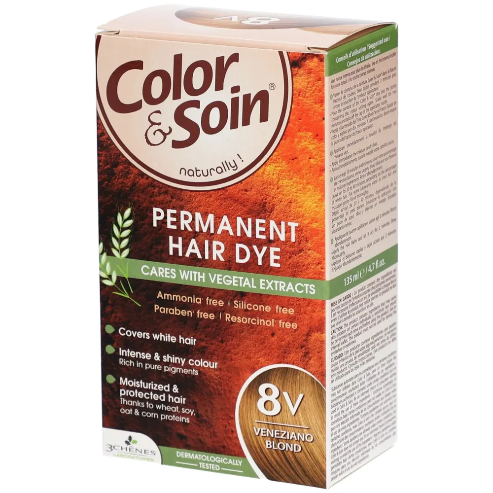 Color & Soin Coloration 8V, Veneziano Blond (135ml)