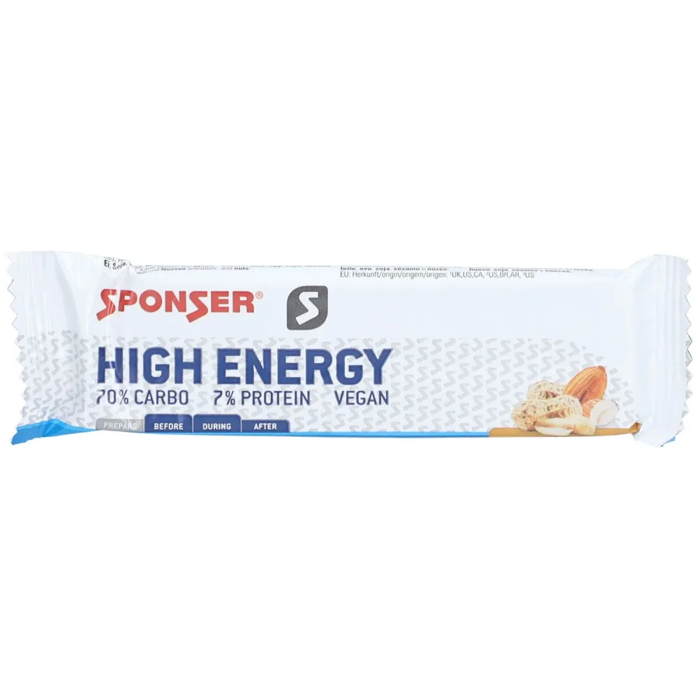 Sponser High Energy Bar Salty + Nuts (45g)