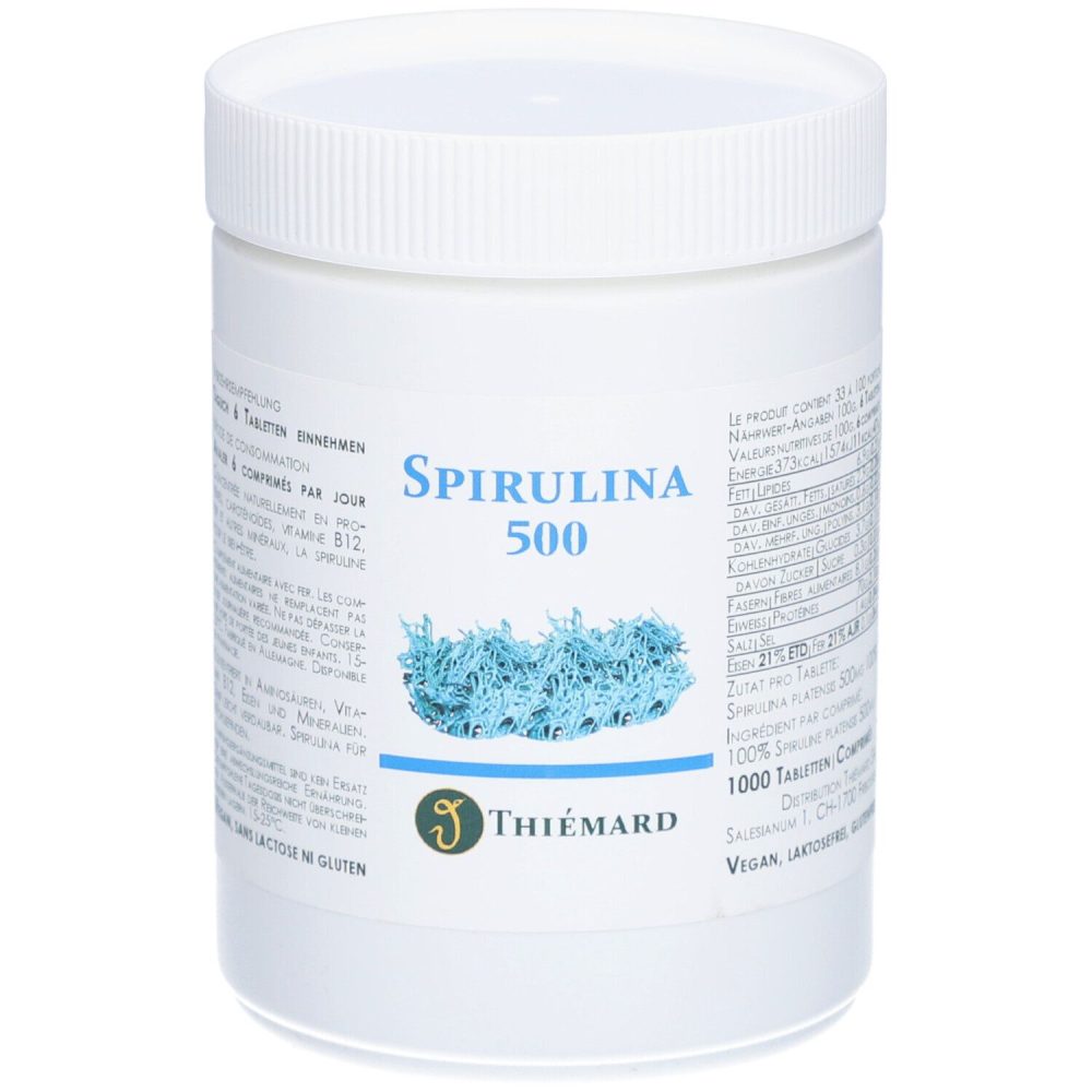 Thiémard Spiruline 500