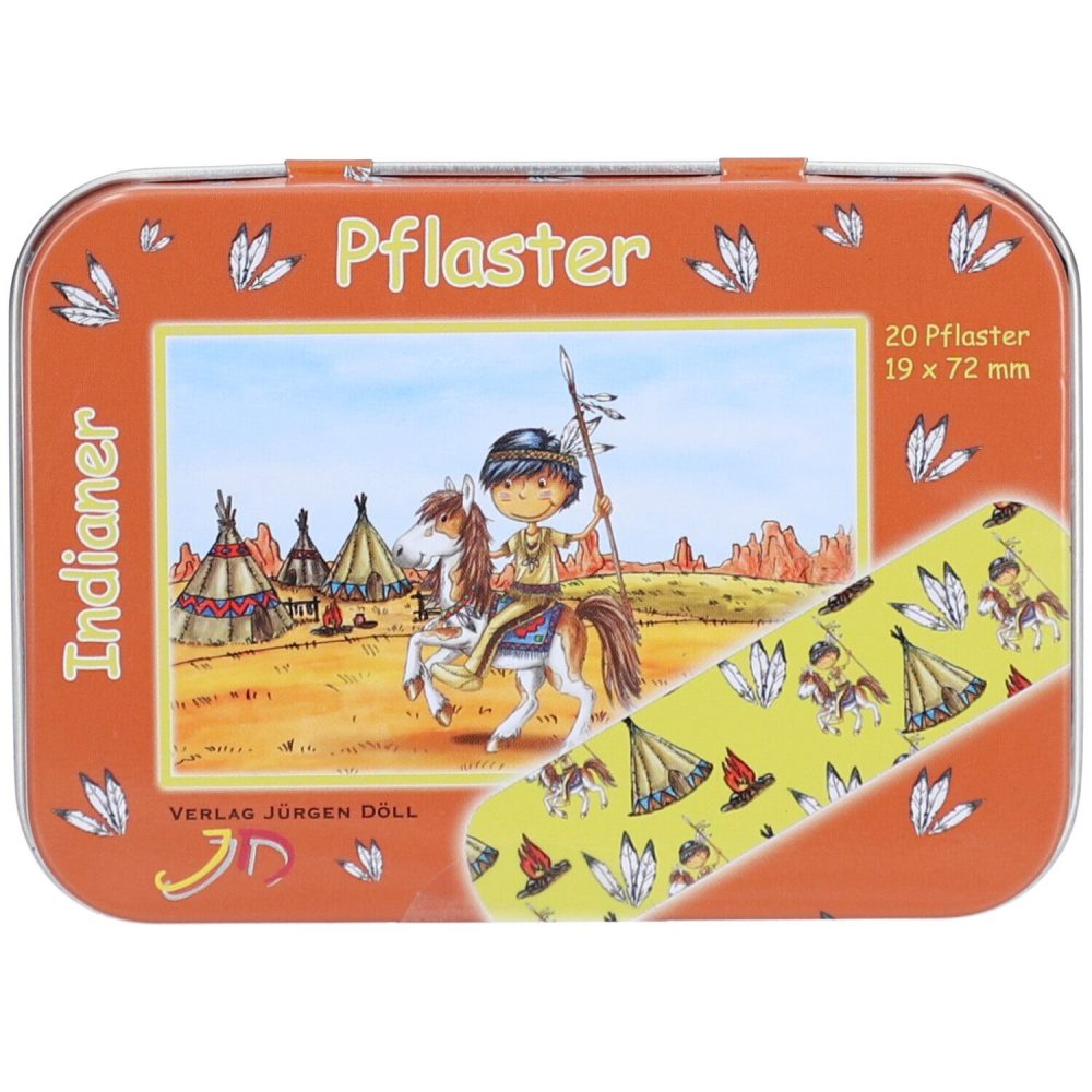 Döll Heftpflaster 19x72mm Indianer (20 Stück)