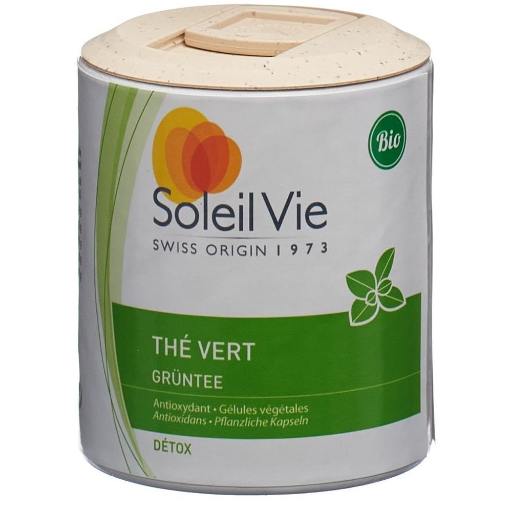 Soleil Vie Bio Grüntee Kapseln (100 Stk)