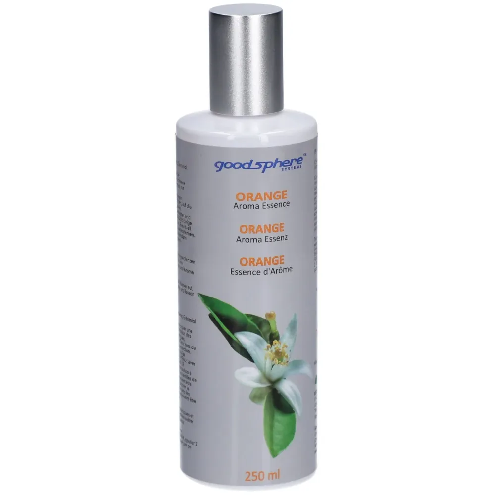 Goodsphere Orange 250ml Aromaöl – Klimageräte Zubehör – weiss