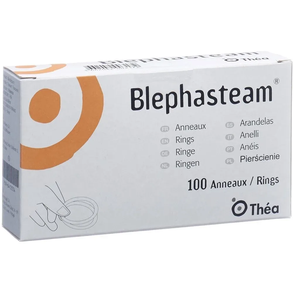 BLEPHASTEAM Ringe f&uuml;r W&auml;rmebrille 100 Stk