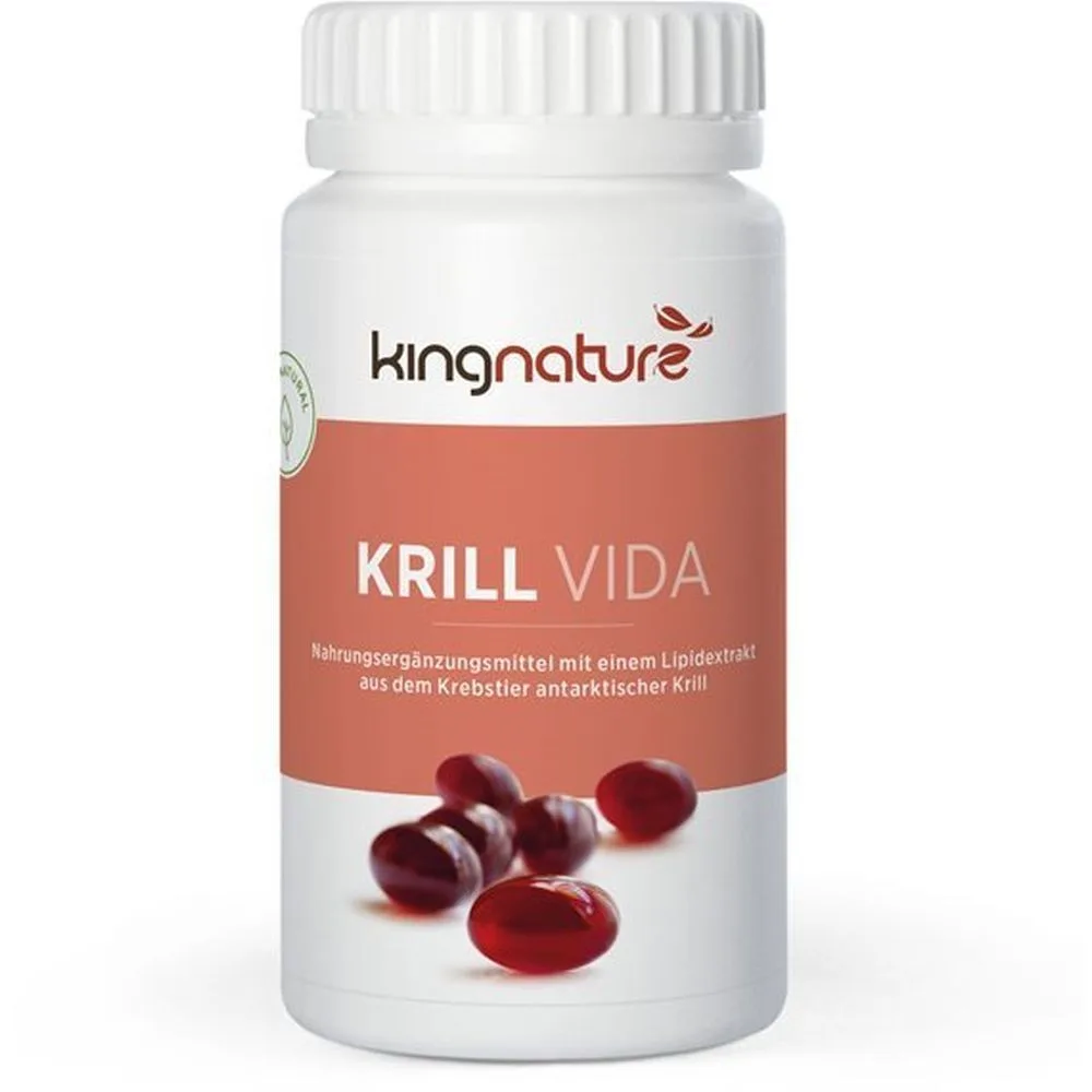 kingnature Krill Vida Kapseln (120 Stk)