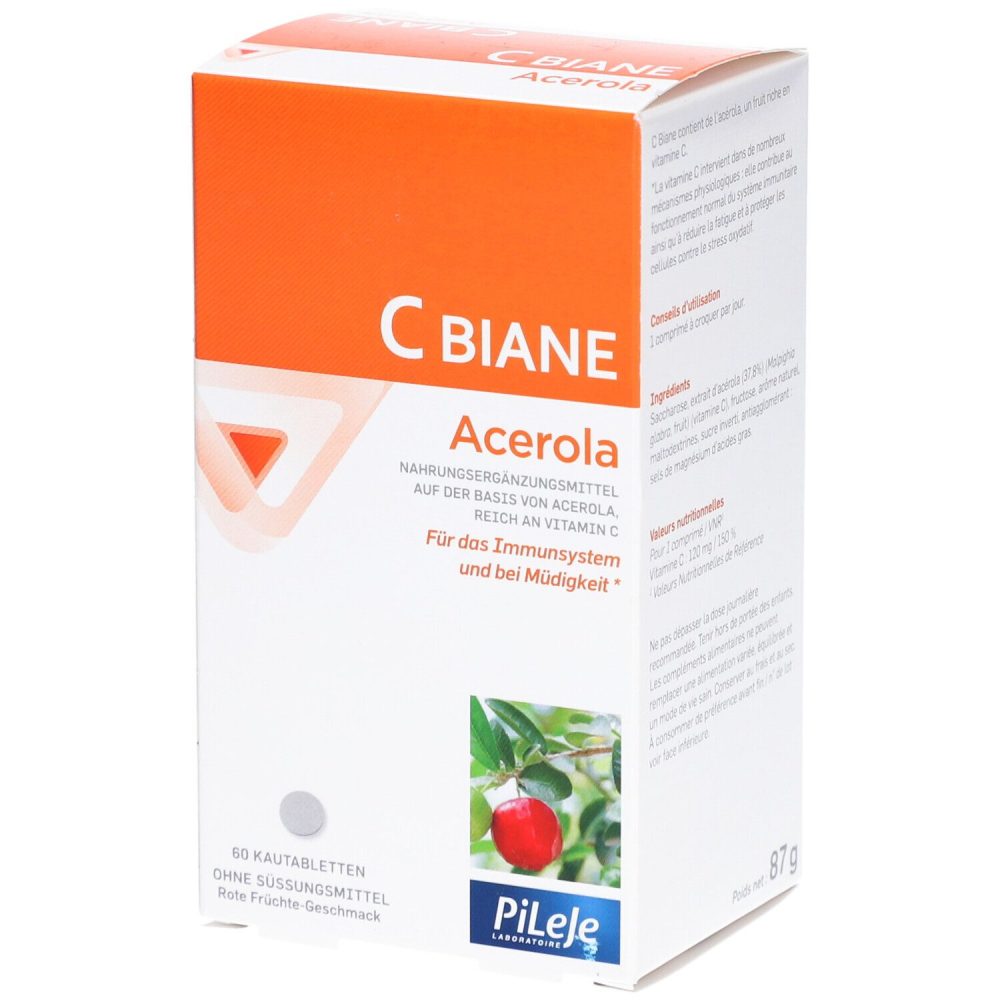 C BIANE Acerola Kautabletten (60 Stk)