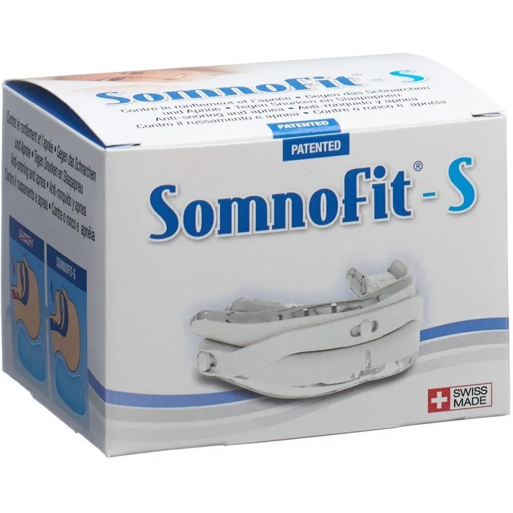 False - SomnoFit-S und SomnoFit-B, One Size, Schwarz Bedruckt