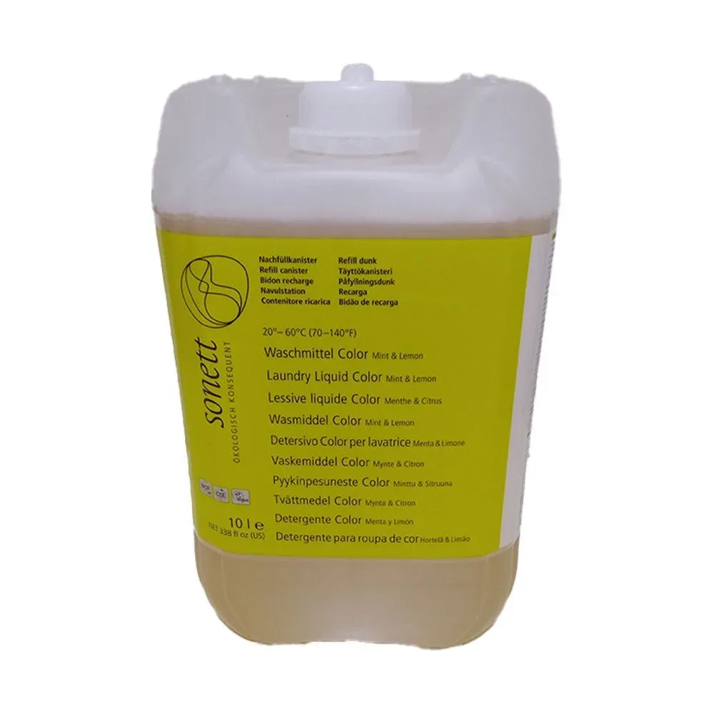 Sonett Waschmittel Color 20°-60°C Mint&Lemon (10L)