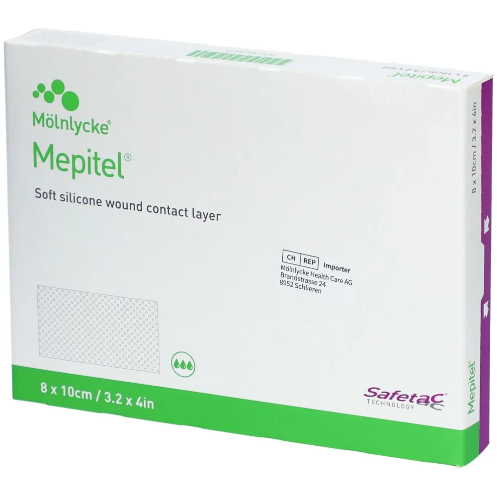 Mepitel Wunddistanzgitter 8x10cm (5 Stk)
