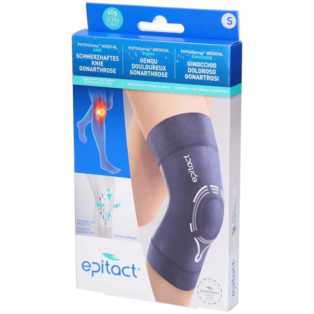 epitact Physiostrap Kniebandage Medical, Grösse S, 35-38cm (1 Stk)