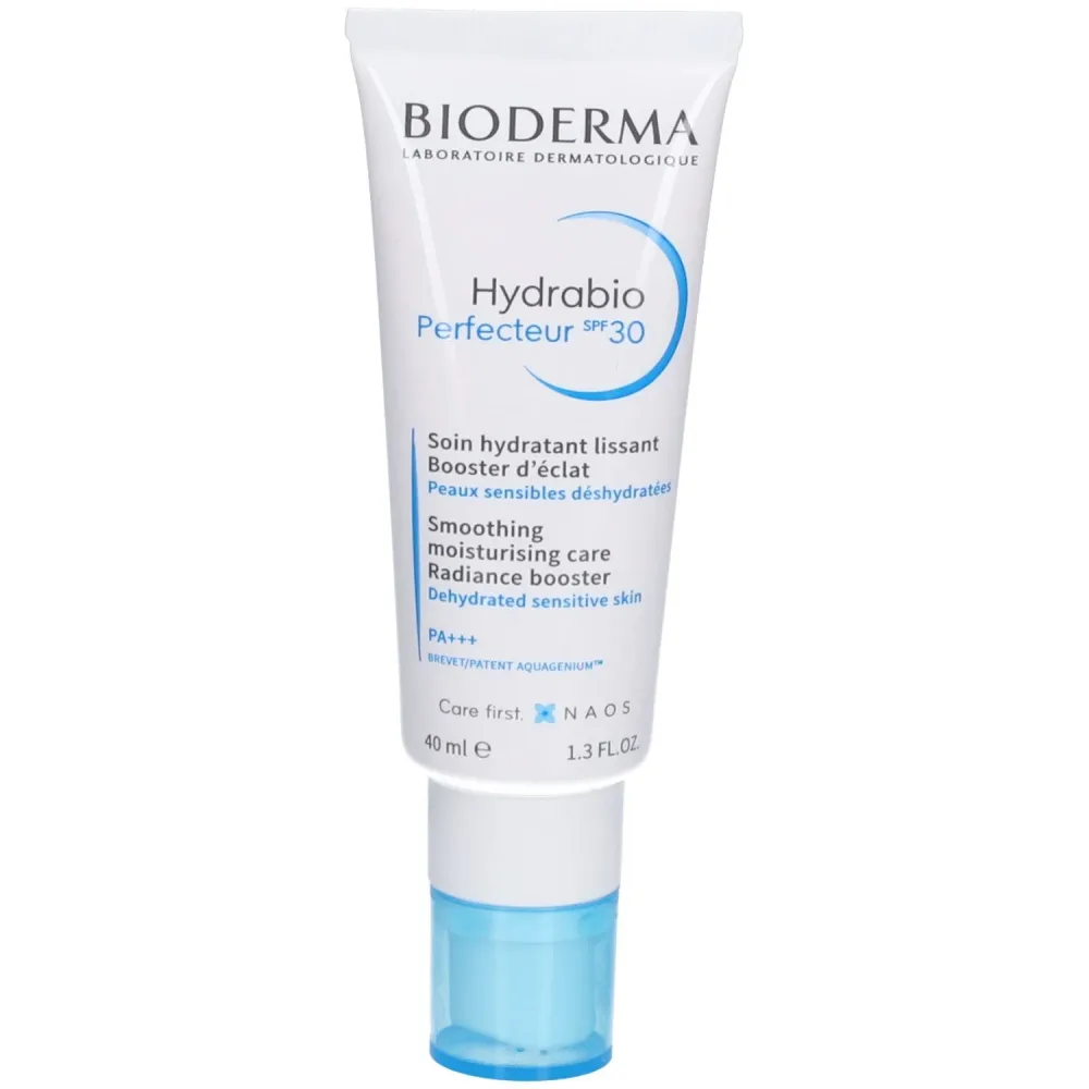 BIODERMA Hydrabio Perfecteur SPF 30 - glättende Gesichtscreme mit SPF 30, hydratisierend für feuchtigkeitsarme Haut Gesichtscreme 40 ml