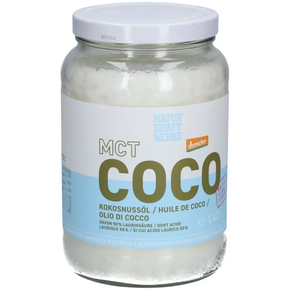 NATURKRAFTWERKE Coco Kokosnussöl Nativ Demeter (1420ml)