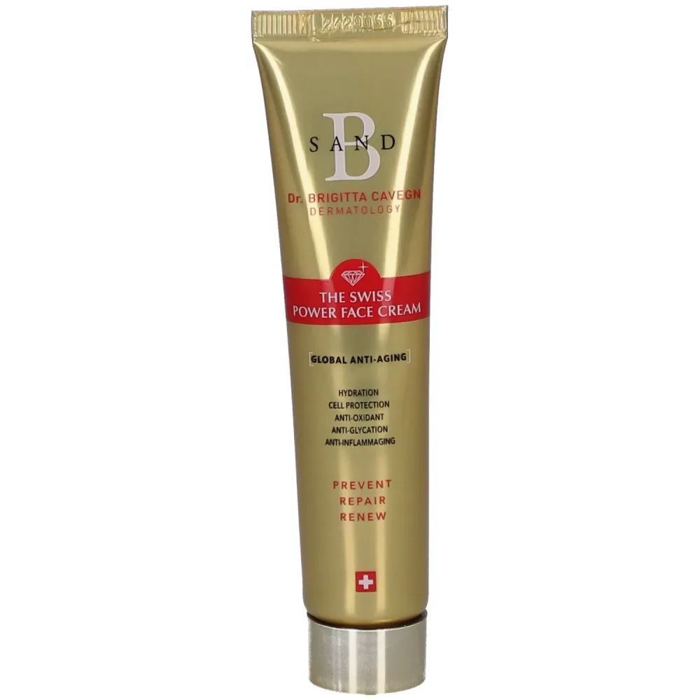 B SAND The Swiss Power Facecream Anti-Aging (40g)