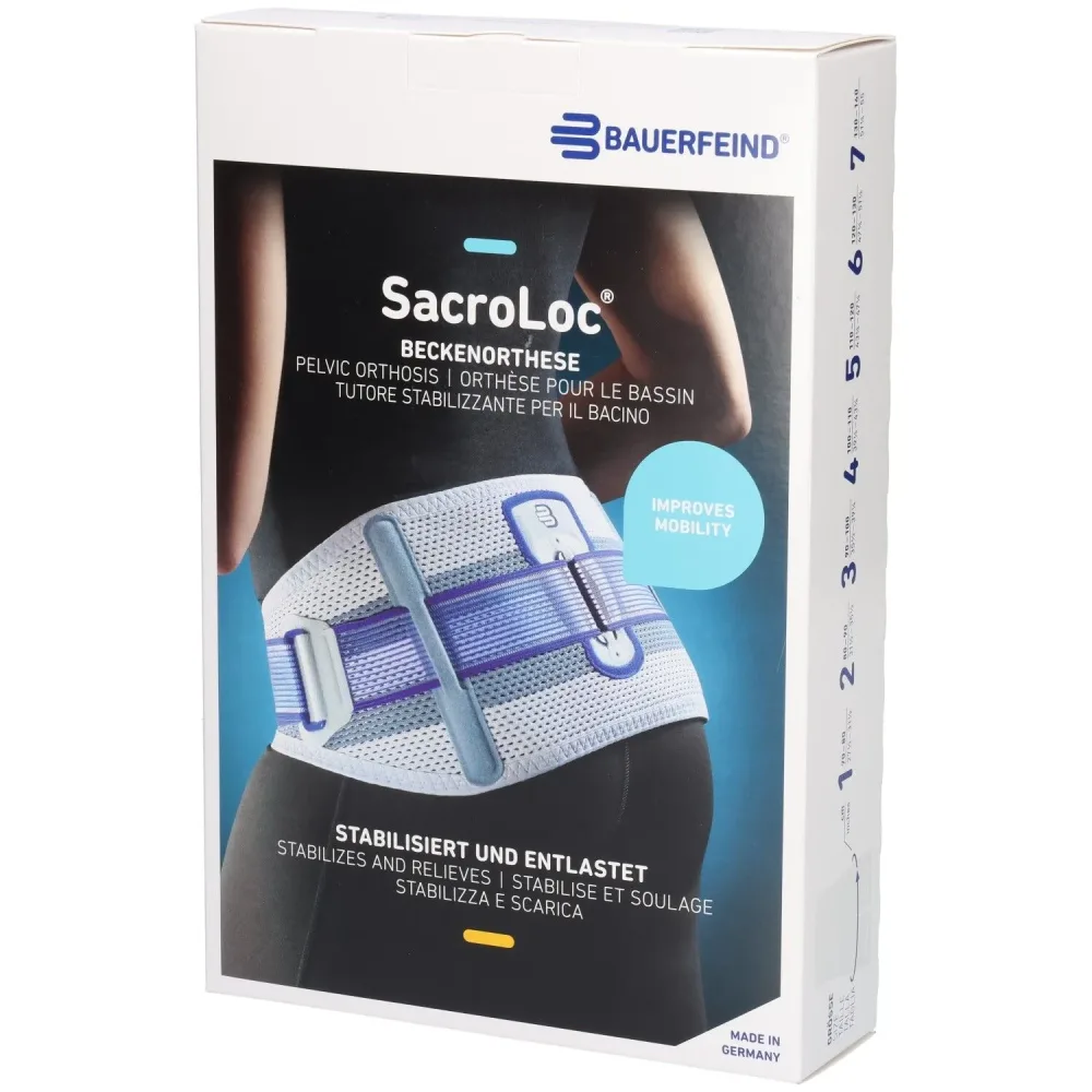 Bauerfeind SacroLoc Stabilorthese Gr2 titan