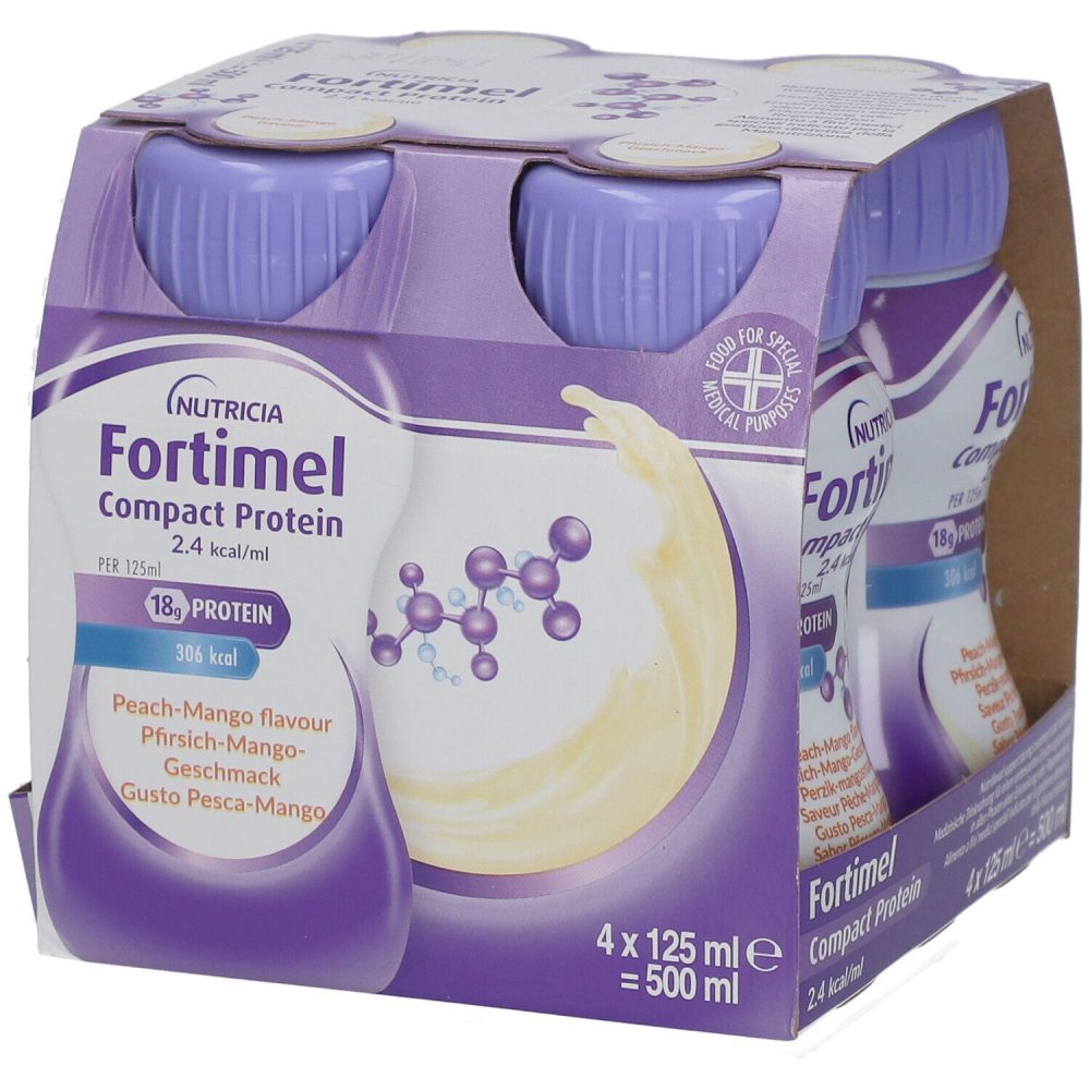 Fortimel Compact Protein Mango Pfirsich