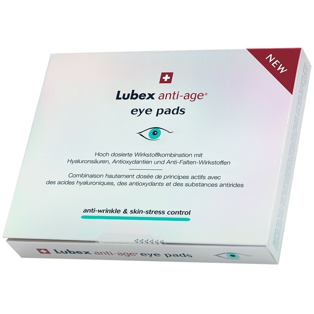 LUBEX ANTI-AGE eye pads 8 Stk