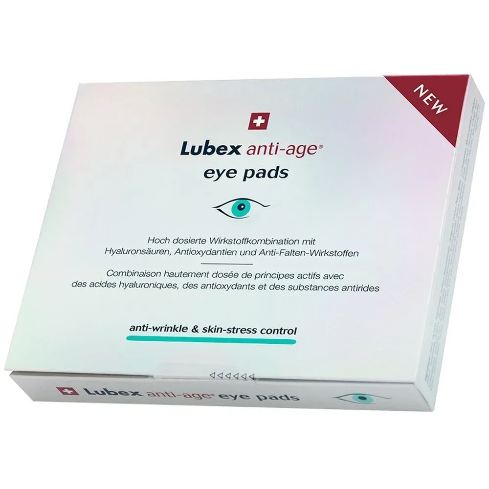 LUBEX ANTI-AGE eye pads 8 Stk