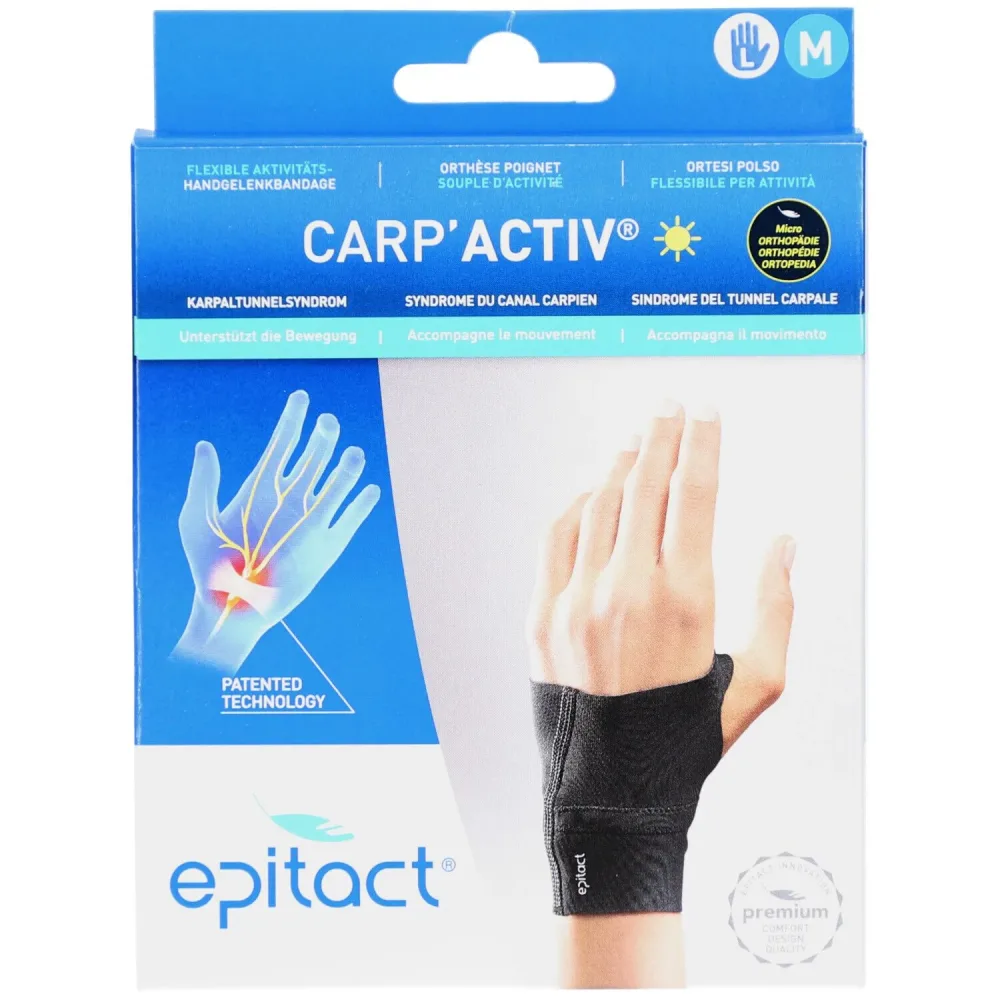 epitact Carp' Activ Flexibel, Grösse M, links (1 Stk)