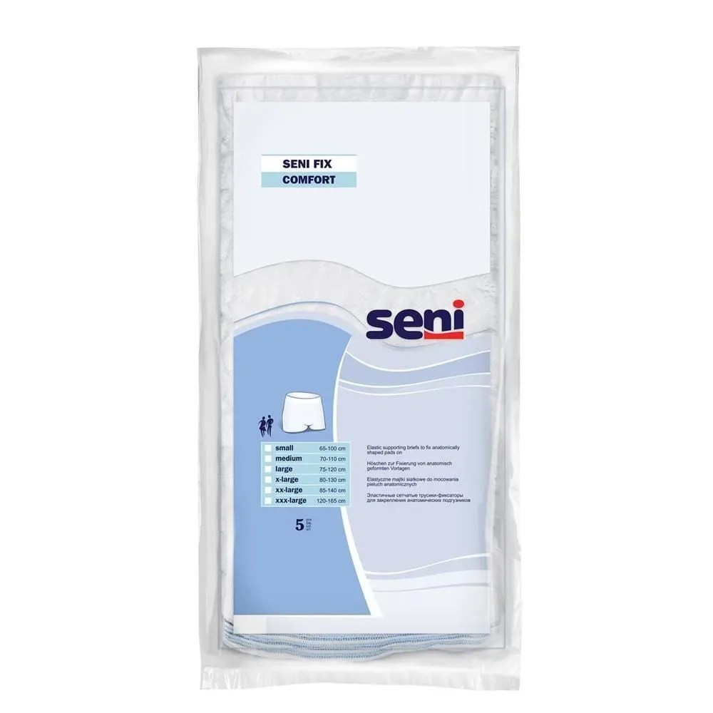 Seni Fix Comfort Netzhosen XL Hüftumfang 80-130cm 5 Stk