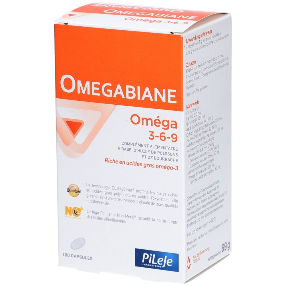OMEGABIANE Omega 3-6-9 Kapseln (100 Stk)