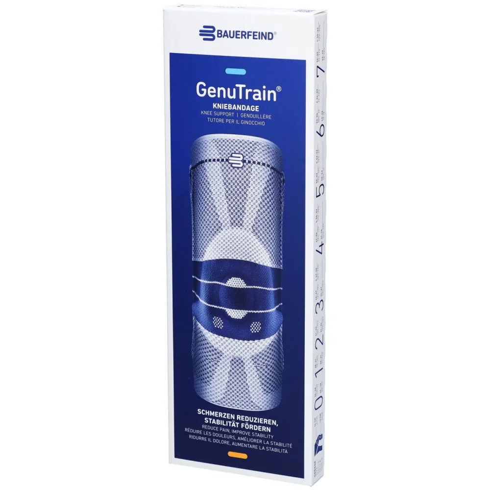 GenuTrain Aktivbandage Grösse 4 titan (1 Stk)