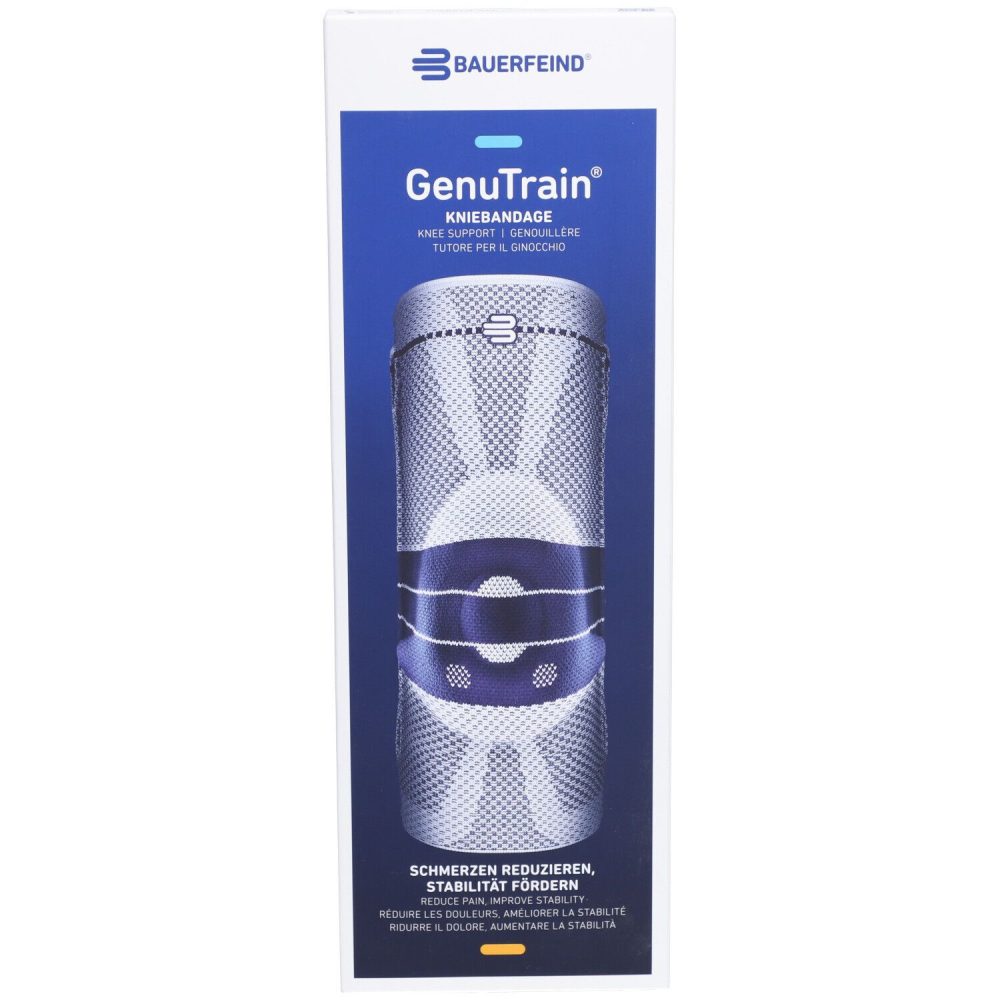 GenuTrain Aktivbandage Grösse 3 Comfort titan (1 Stk)