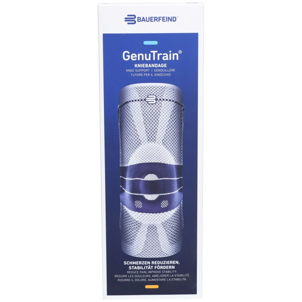 GenuTrain Aktivbandage Grösse 3 Comfort titan (1 Stk)