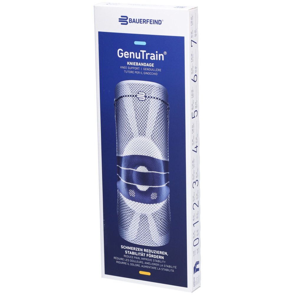 GenuTrain Aktivbandage Grösse 7 Comfort titan (1 Stk)