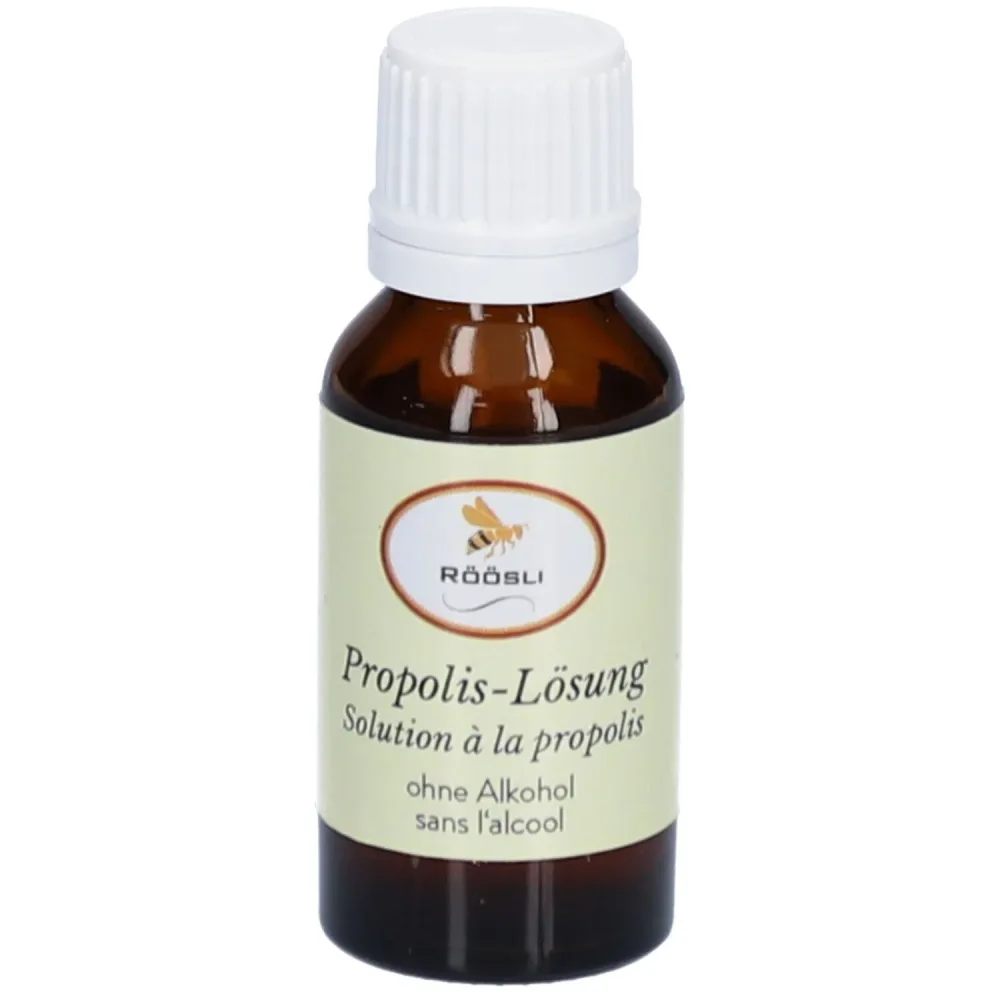 RÖÖSLI KOSMETIKA Propolis-Lösung, Ohne Alkohol (20ml)