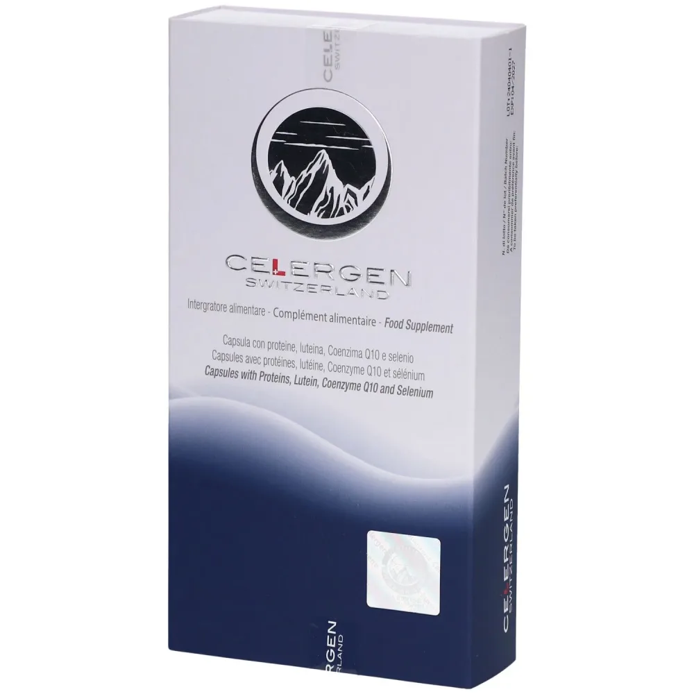 CELERGEN Schweizer Anti-Aging-Ergänzungskapseln (30 Kapseln)