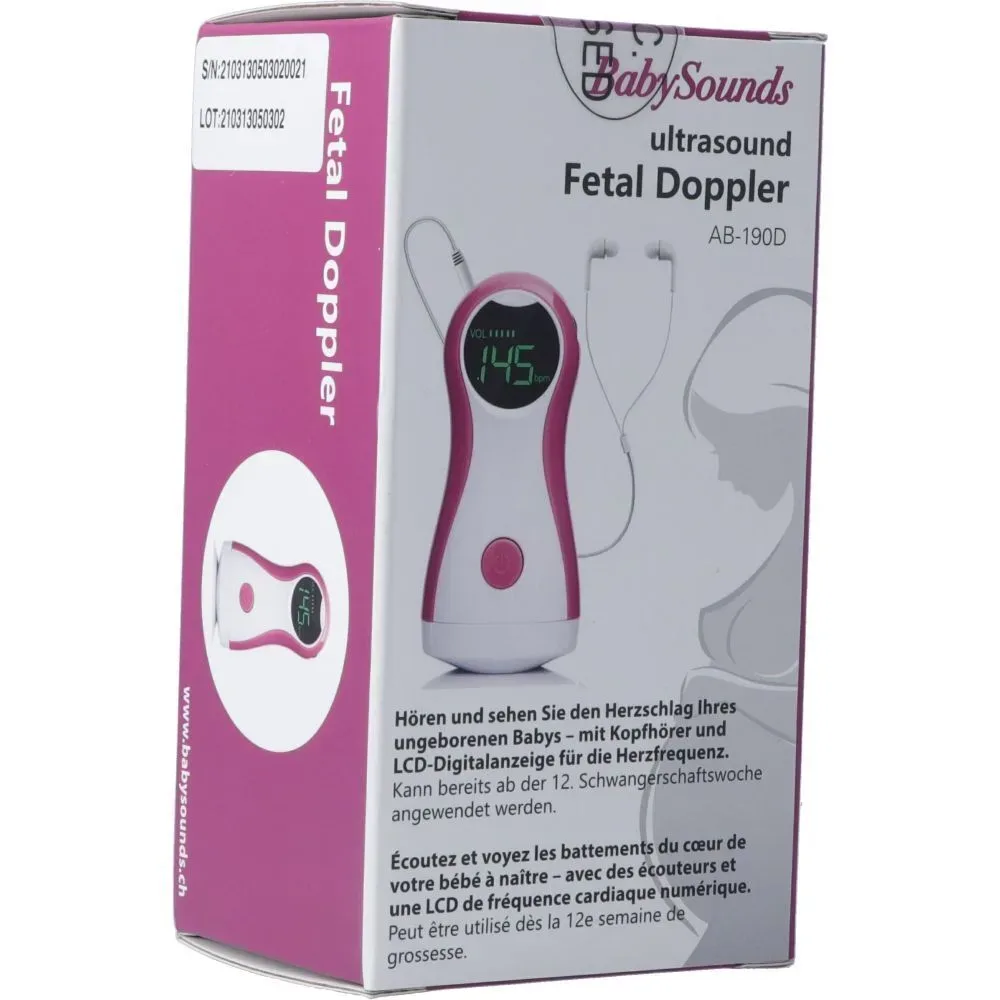 BabySounds Fetal Doppler Digital mit Kopfhörer (1 Stk)