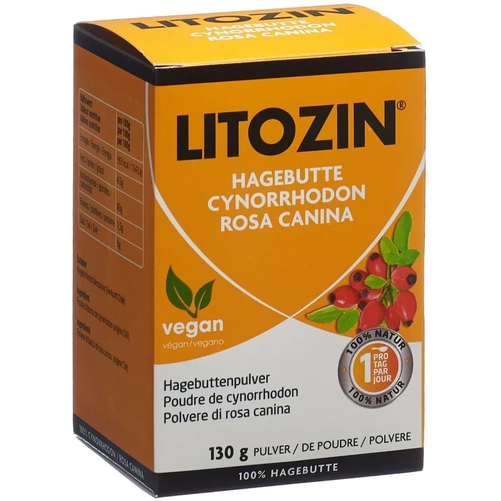 LITOZIN Hagebuttenpulver (130g)