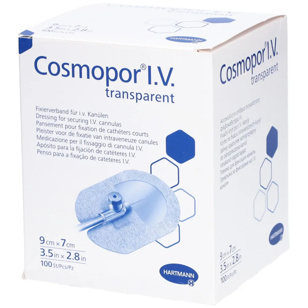 Cosmopor I.V. 9x7cm transparent (100 Stk)