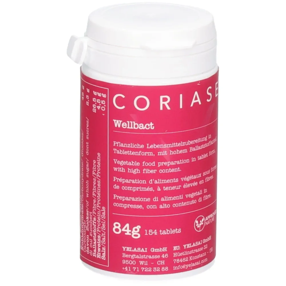 CORIASE Wellbact-Tabletten für das Haar (154 Stk)