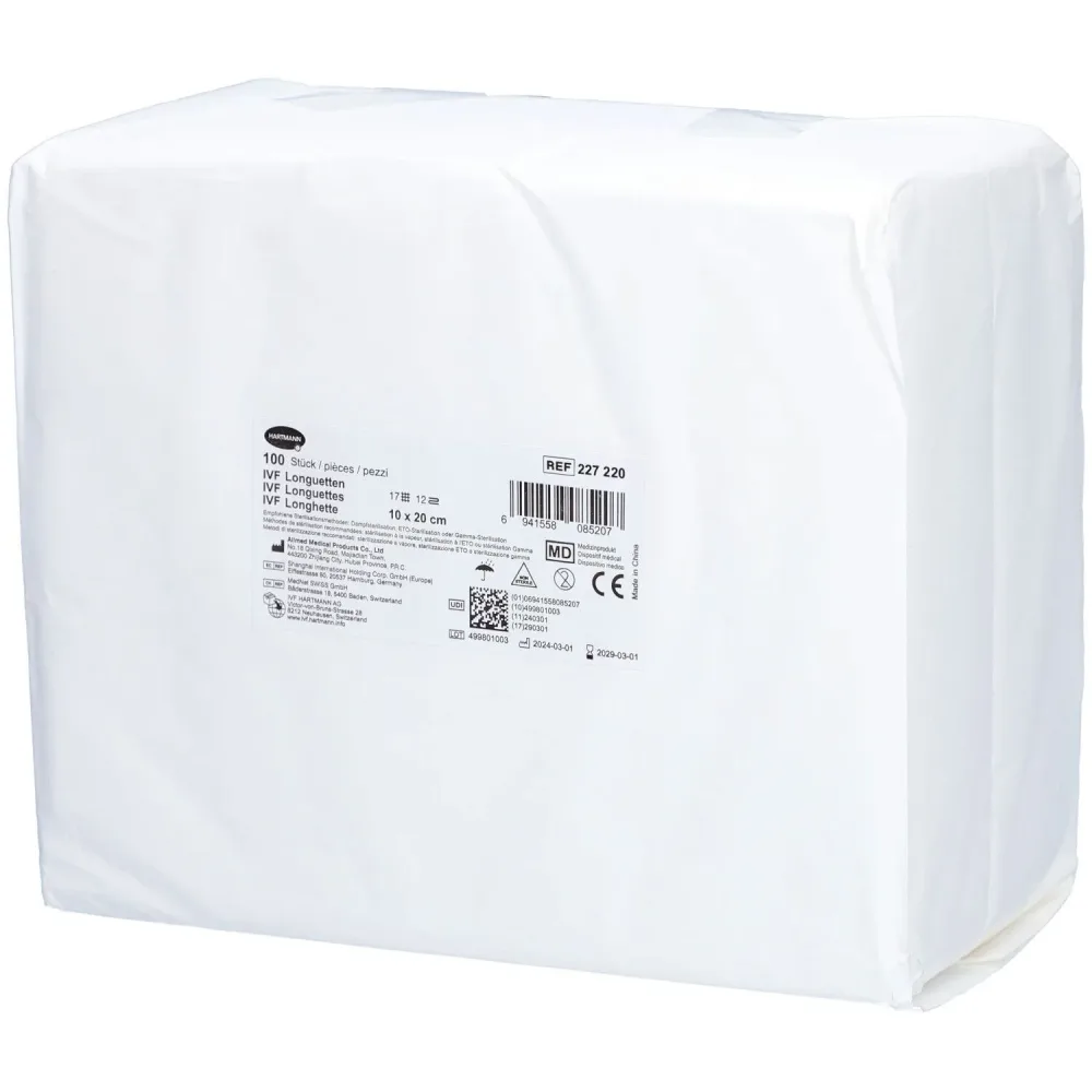 IVF Longuetten T17, 10x20cm, 12-fach (100 Stk)
