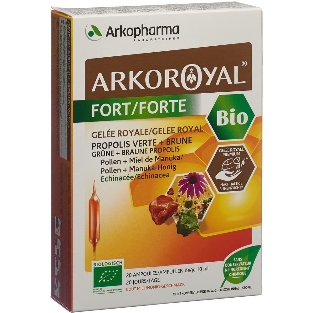 ARKOROYAL Forte Bio Propolis Ampullen (20x10ml)